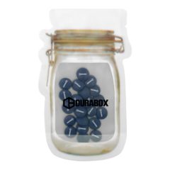 Mason Jar Bag of Printed Candy - CPP_5771_Blue_179368