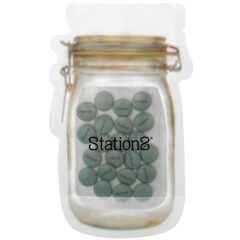 Mason Jar Bag of Printed Candy - CPP_5771_Gray_179370