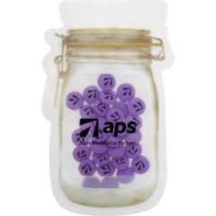 Mason Jar Bag of Printed Candy - CPP_5771_Lavendar_218748