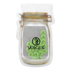 Mason Jar Bag of Printed Candy - CPP_5771_p-green_179380