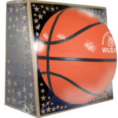Full Size Rubber Basketball – 29-1/2″ - FSRB retail box