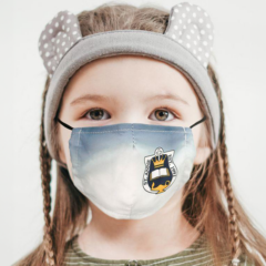 Full Color Children’s Face Mask - Full Color Children8217s Face Mask 8211 In use