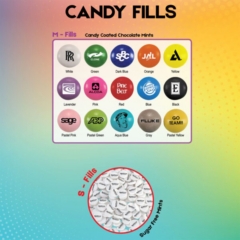 Mason Jar Bag of Printed Candy - Mason Jar Bag of Printed Candy 8211 candy fills