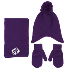 Children’s Winter Knit Set - childrensknitsetpurple