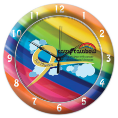 Full Color Case and Face Wall Clock - fullcolorcaseandfacewallclock