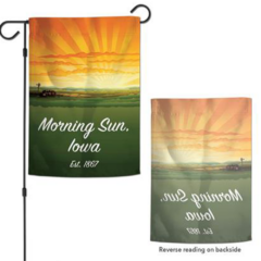 Garden Flag - gardenflagreversereading