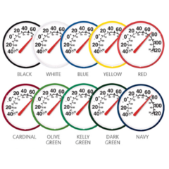Indoor/Outdoor Thermometer - indooroutdoorthermometercasecolors