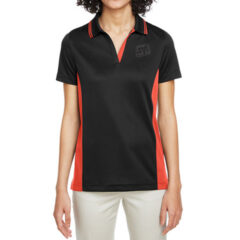 Harriton Ladies’ Flash Snag Protection Plus IL Colorblock Polo - m386w_te_p