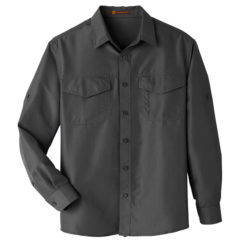 Harriton Men’s Key West Long-Sleeve Performance Staff Shirt - m580l_my_z_FF