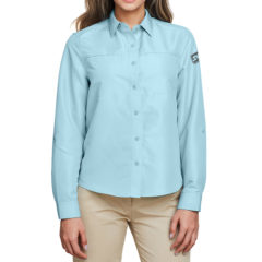 Harriton Ladies' Key West Long-Sleeve Performance Staff Shirt