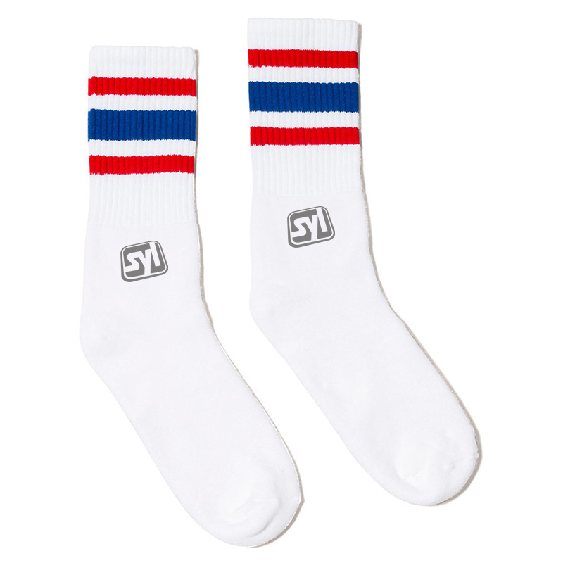 Striped Crew Socks - main