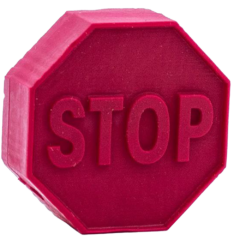 Pencil Top Erasers - penciltoperaserstopsign