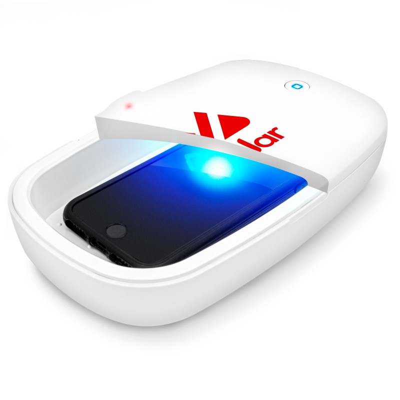 HD-100 UV Light Phone Sanitizer Case With Multi-Device Capacity - t130-uve-phone-sanitizer-13