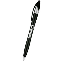 Dart Malibu Stylus Pen - 11747_METBLK_Silkscreen