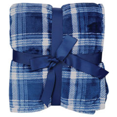 Flannel Plush Pattern Blanket - OLYMPUS DIGITAL CAMERA