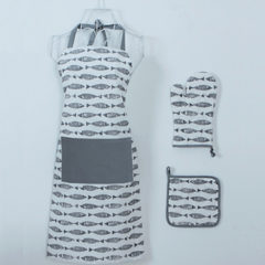 Apron and Hot Mitt Set - 1991