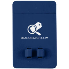 Phone Wallet with Earbuds Holder - 25135_NAV_Silkscreen