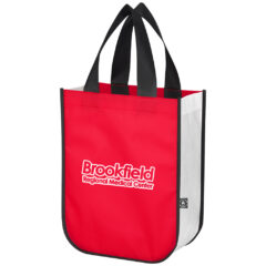 Lola Non-Woven Shopper Tote Bag with 100% RPET Material - 30001_RED_Silkscreen
