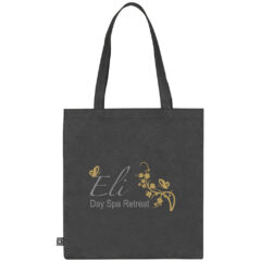 Non-Woven Tote Bag with 100% RPET Material - 30003_BLK_Colorbrite