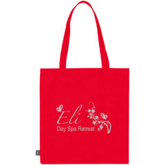 Non-Woven Tote Bag with 100% RPET Material - 30003_RED_Silkscreen