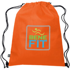 Non-Woven Sports Pack with 100% RPET Material - 35001_ORN_Colorbrite