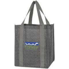 Heathered Non-Woven Shopper Tote Bag - 3888_GRAGRA_Colorbrite