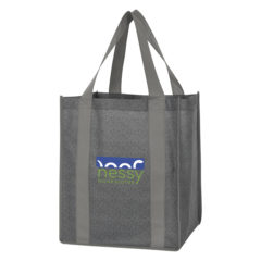 Heathered Non-Woven Shopper Tote Bag - 3888_GRAGRA_Colorbrite