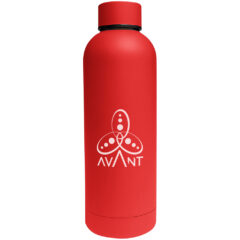 Blair Stainless Steel Bottle – 17 oz - 5381_RED_Silkscreen