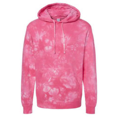 Independent Trading Co Midweight Tie-Dye Hooded Sweatshirt - 93872_f_fm