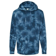 Independent Trading Co Midweight Tie-Dye Hooded Sweatshirt - 93874_f_fm