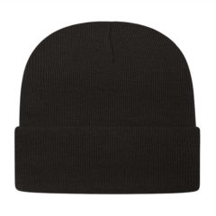 Cap America 12″ Knit Beanie with Cuff – Made in the USA - 94011_f_fl