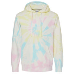 Independent Trading Co Midweight Tie-Dye Hooded Sweatshirt - 94817_f_fm