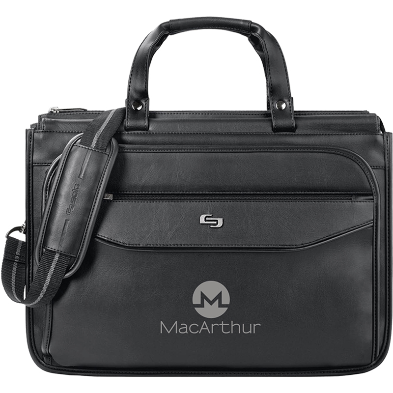 Solo® Harrison Triple Compartment Briefcase - KL1018B