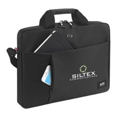 Solo® Lead Slim Briefcase - KL1051B_A1