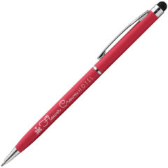 Minnelli Softy Pen with Stylus - LUJ-L-GS-Red