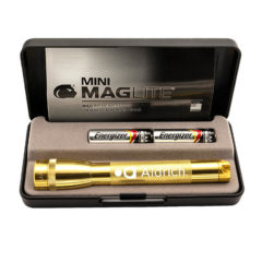 Maglite® Mini Flashlight - M2A-Gold-PresBox-with_logo