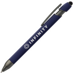 Ellipse Tri-Softy Pen with Stylus - MLR-GS-Blue