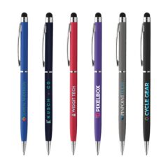 Minnelli Softy Pen with Stylus - Minnelli Softy Pen with Stylus 8211 Full Color Imprint
