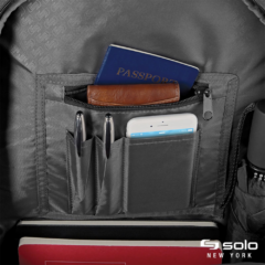 Solo NY® Grand Travel TSA Backpack - SoloNYGrandTravelTSABackpackorganizerinuse