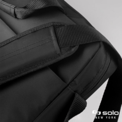Solo NY® Lead Slim Briefcase - SoloNYLeadSlimBriefcaseupclosedetails