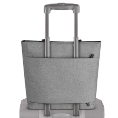 Solo NY® Re:store Laptop Tote - SoloNYRestoreLaptopToteluggagestrapinuse