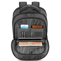 Solo NY® Unbound Backpack-TSA Friendly - SoloNYUnboundBackpackTSAfriendlymediumcompartmentinuse