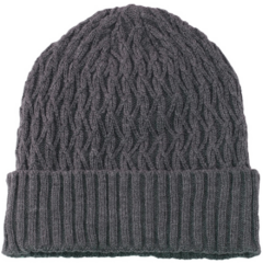 Angeli Knit Beanie - angelicharcoal