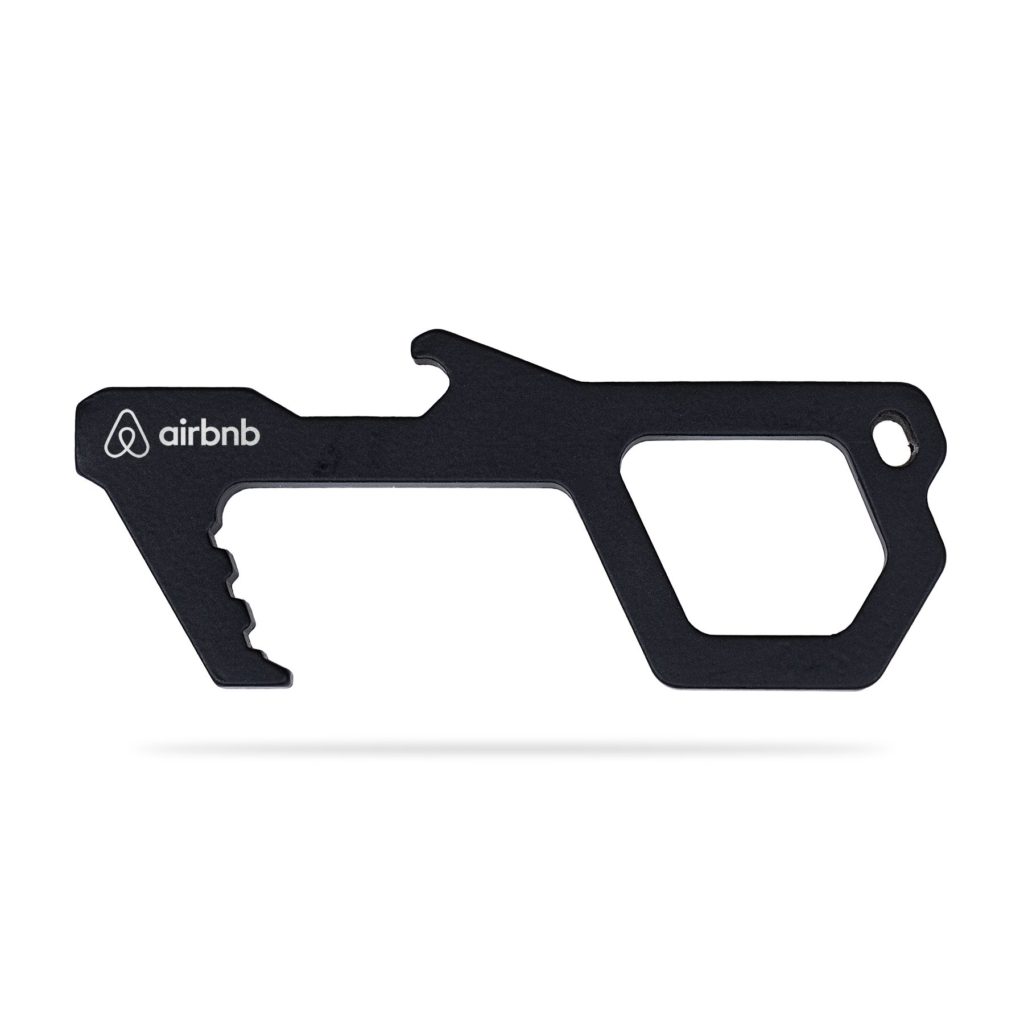SafeTouch® Lite Multi-Tool Made of Coated Aluminum - black