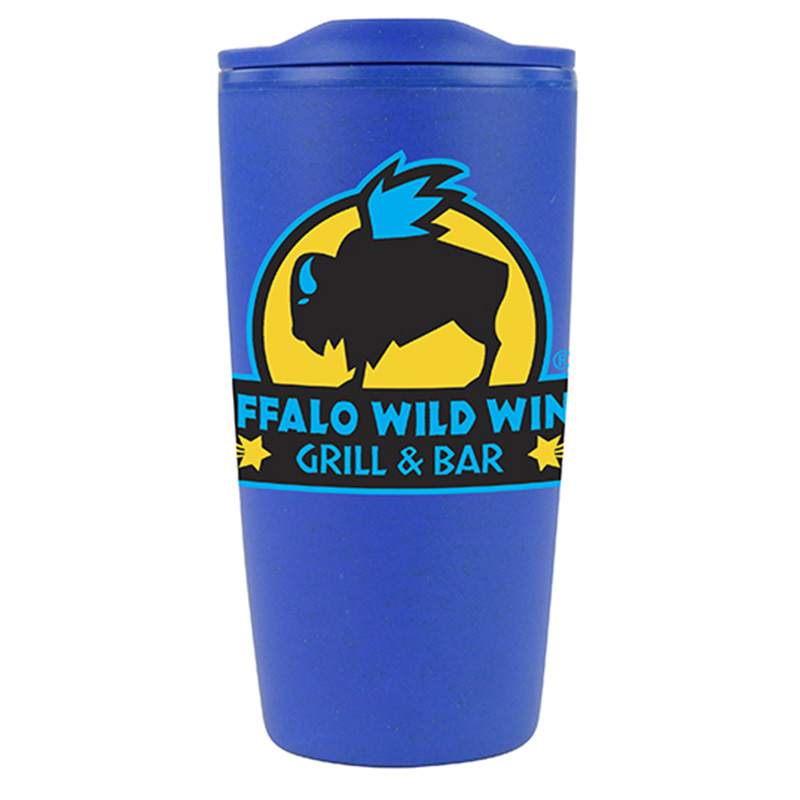 Backroads Wheat Straw Fiber Tumbler – 20 oz - blue