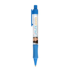 Grip Write Pen with Antimicrobial Additive - cti-light-blue-279