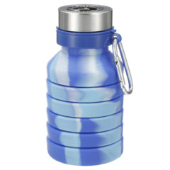 Zigoo Tie Dye Silicone Collapsible Bottle – 18 oz - download 3