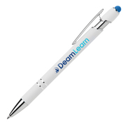 Ellipse White Barrel Softy Stylus Pen - mpe-c-light-blue-7689