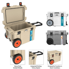 Pelican™ Elite Wheeled Cooler – 45 quart - pelicanelitewheeledcooler45qtgroup