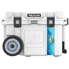 Pelican™ Elite Wheeled Cooler – 45 quart - pelicanelitewheeledcooler45qtwhite
